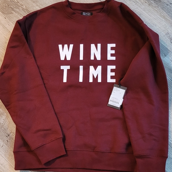 Brunette the Label Wine Time Crew - Picture 1 of 2